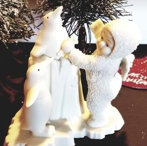 Snowbabies 56. Discontinued " I'm an artist"